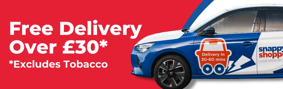 Free Delivery Over £30