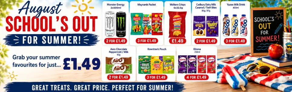 August School's Out Deal