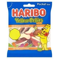 Haribo Mini Yellow Bellies 70g