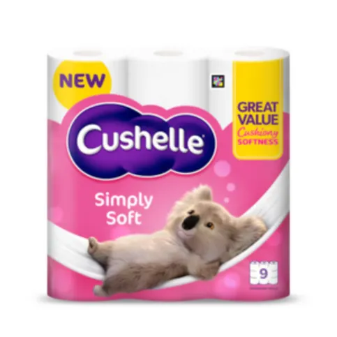 Cushelle Toilet Roll 9pk
