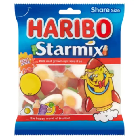 Haribo Starmix Bags Sweets 140g
