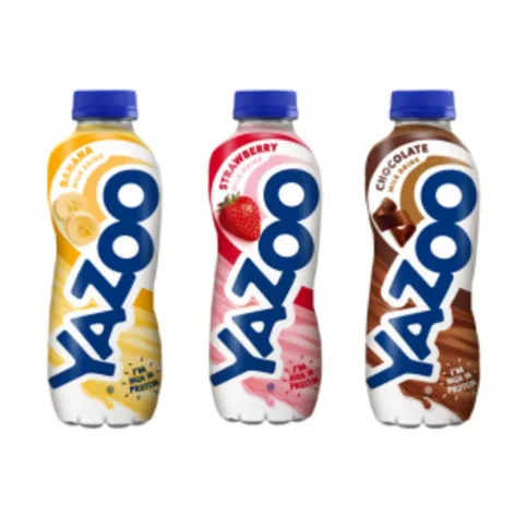 Yazoo 400ml Banana/Chocolate/Strawberry 