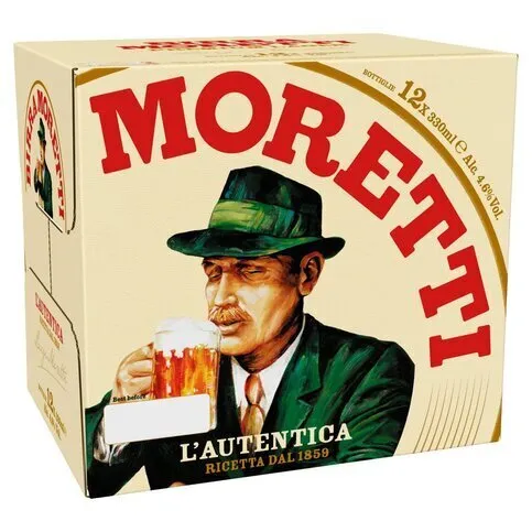 Moretti Premium Lager 12 x 330ml