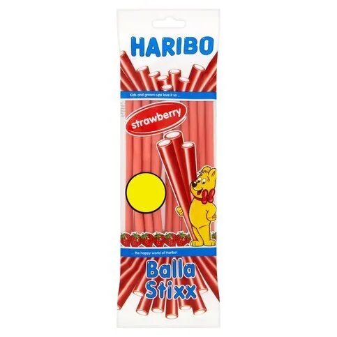Haribo Strawberry Balla Stixx 140g