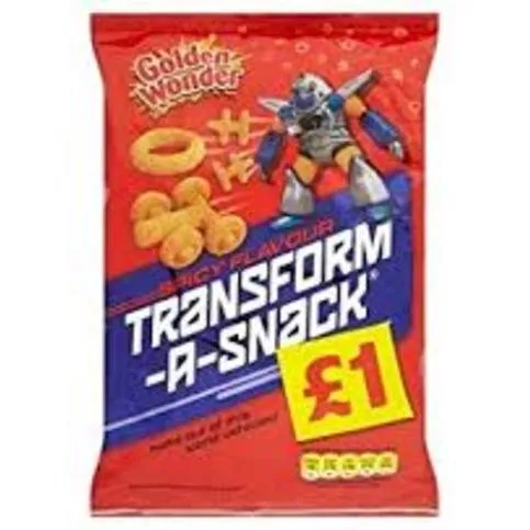 Golden Wonder Spicy Transformasnak 90g